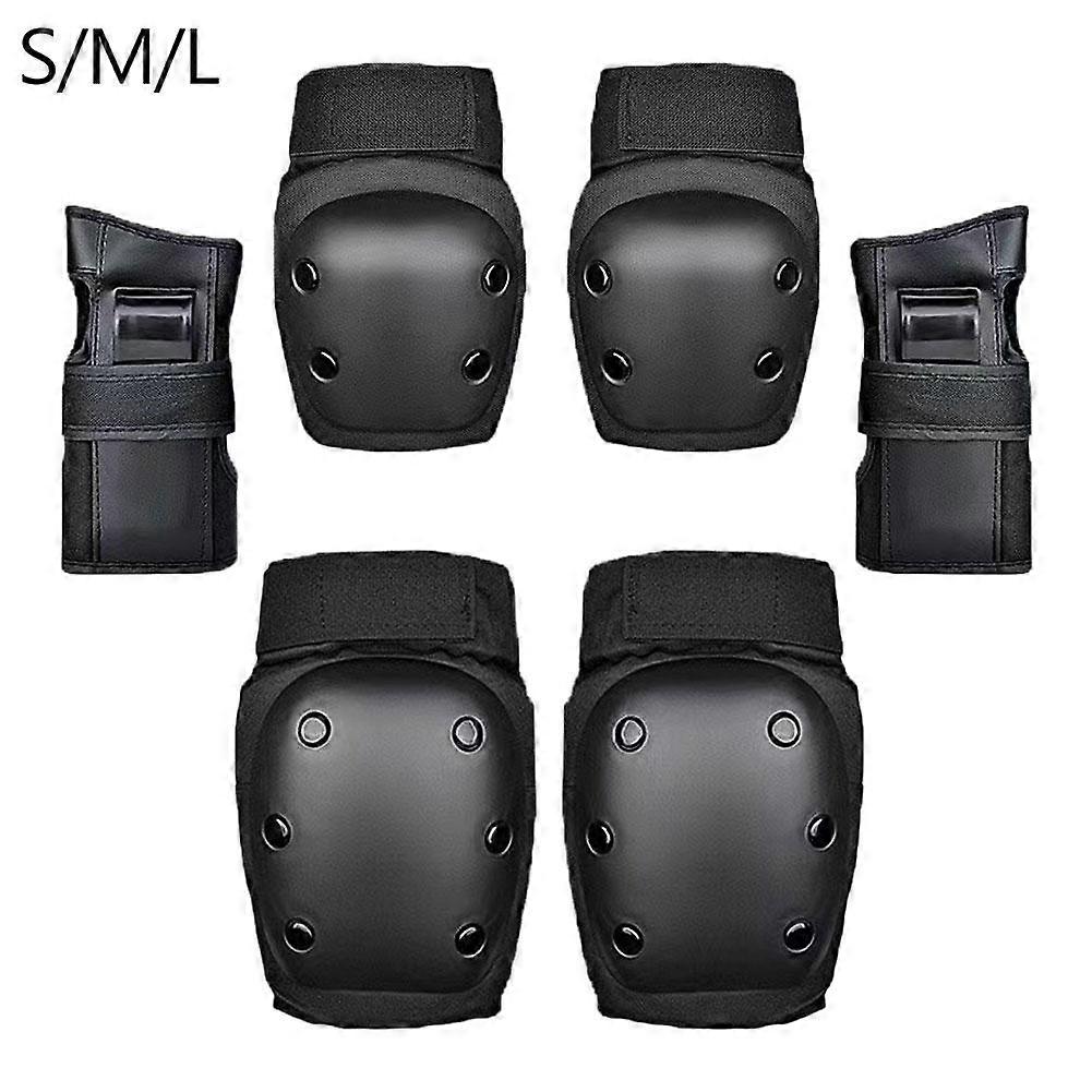 Knee Elbow Palm Protectors Set - All-in-One High-Strength PU Material for Comprehensive Protection and Ergonomic Design