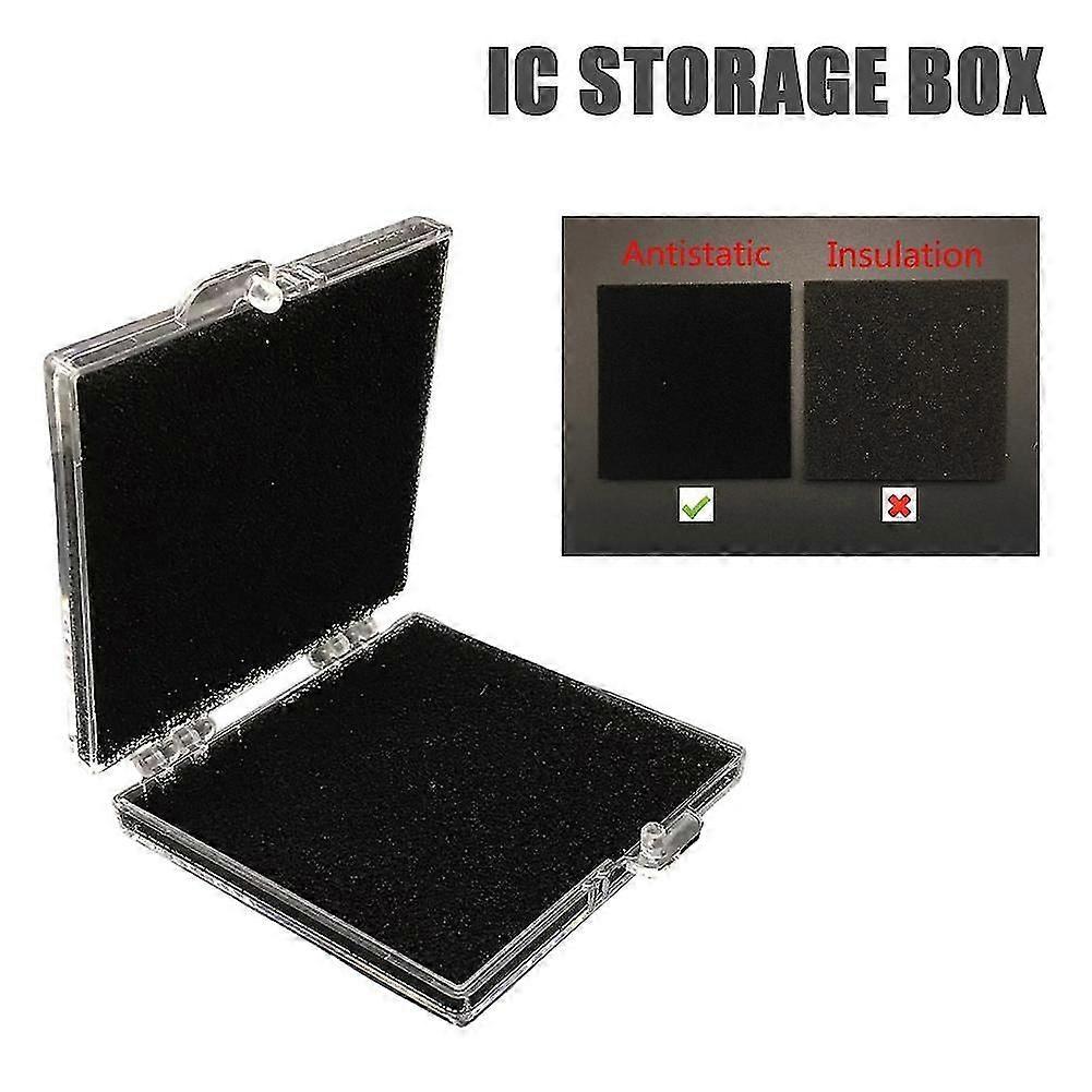conductive IC storage box for CPU chips BGA QFP