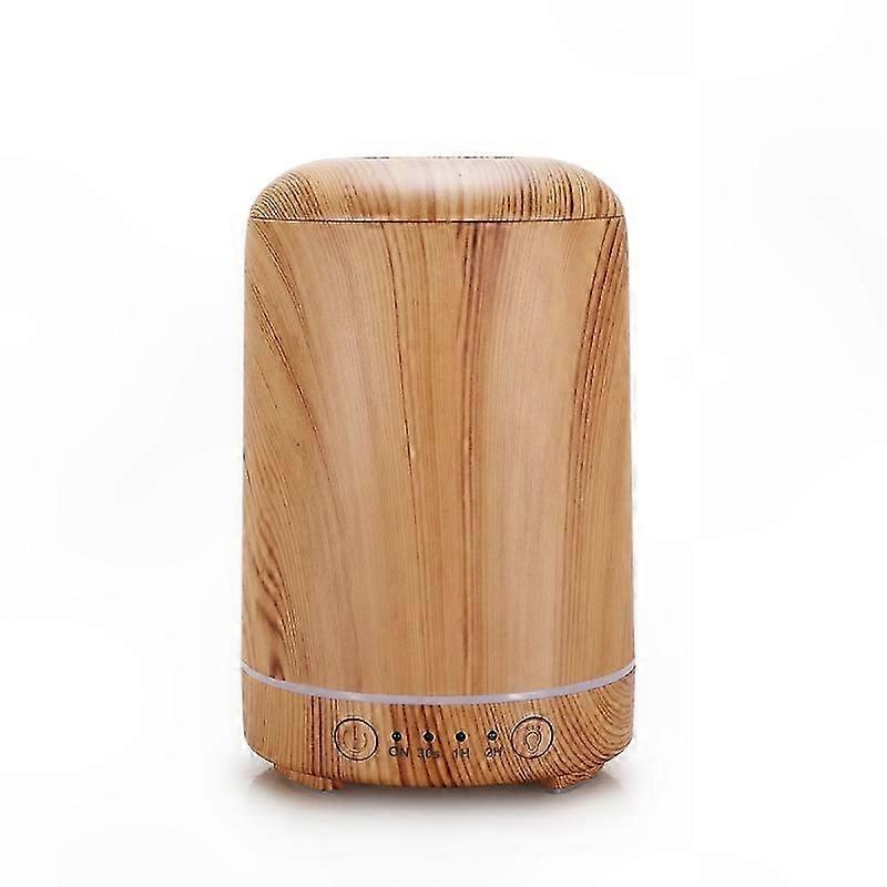 Wood Grain Design USB Air Purifier with Aromatherapy Function