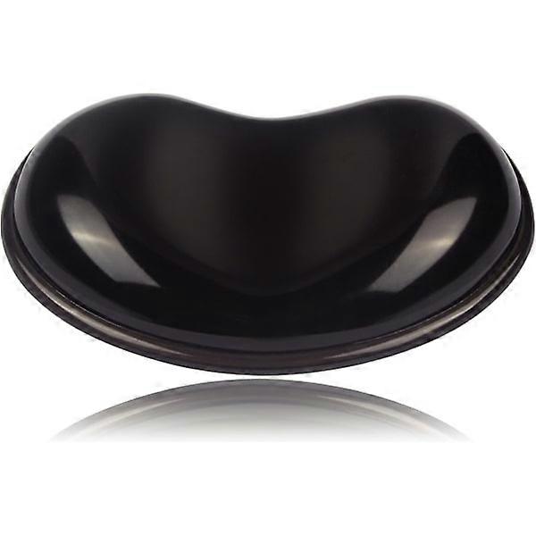 1 Black Ergonomic Silicone Wrist Rest for Office Work and