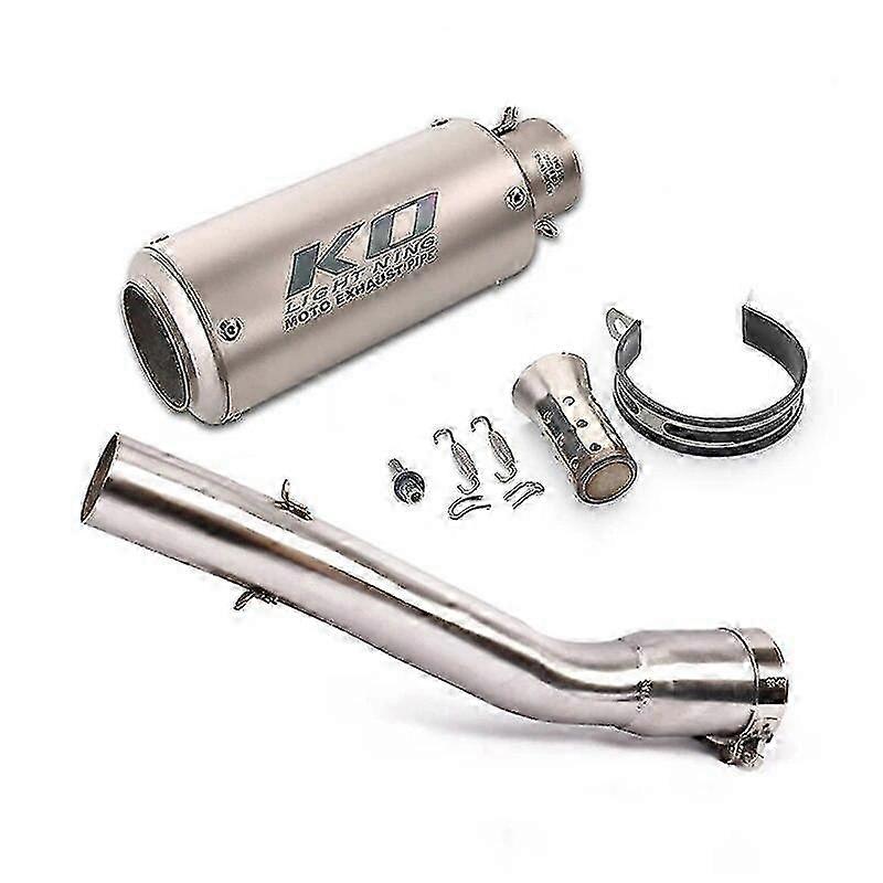 For 1998-2003 Yamaha R1 Yzf-r1 Motorcycle Exhaust Pipe Mid Pipe 51 Mm Muffler Removable Db Killer Escape Delete Catalyst
