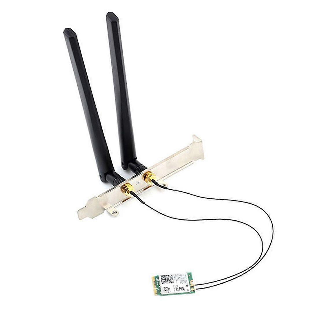Scheda Wi-Fi 6 AX201 M.2 Key E CNVio 2 Wi-Fi Dual Band 3000Mbps Wireless per Bluetooth 5.0 AX201NGW,wi