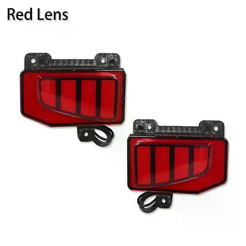 For Jeep Gladiator pickup truck 2020 2021 2022 2023 2024 Red LED Rear Bumper Reflector Tail/Brake Rear Fog Light & Signal Light