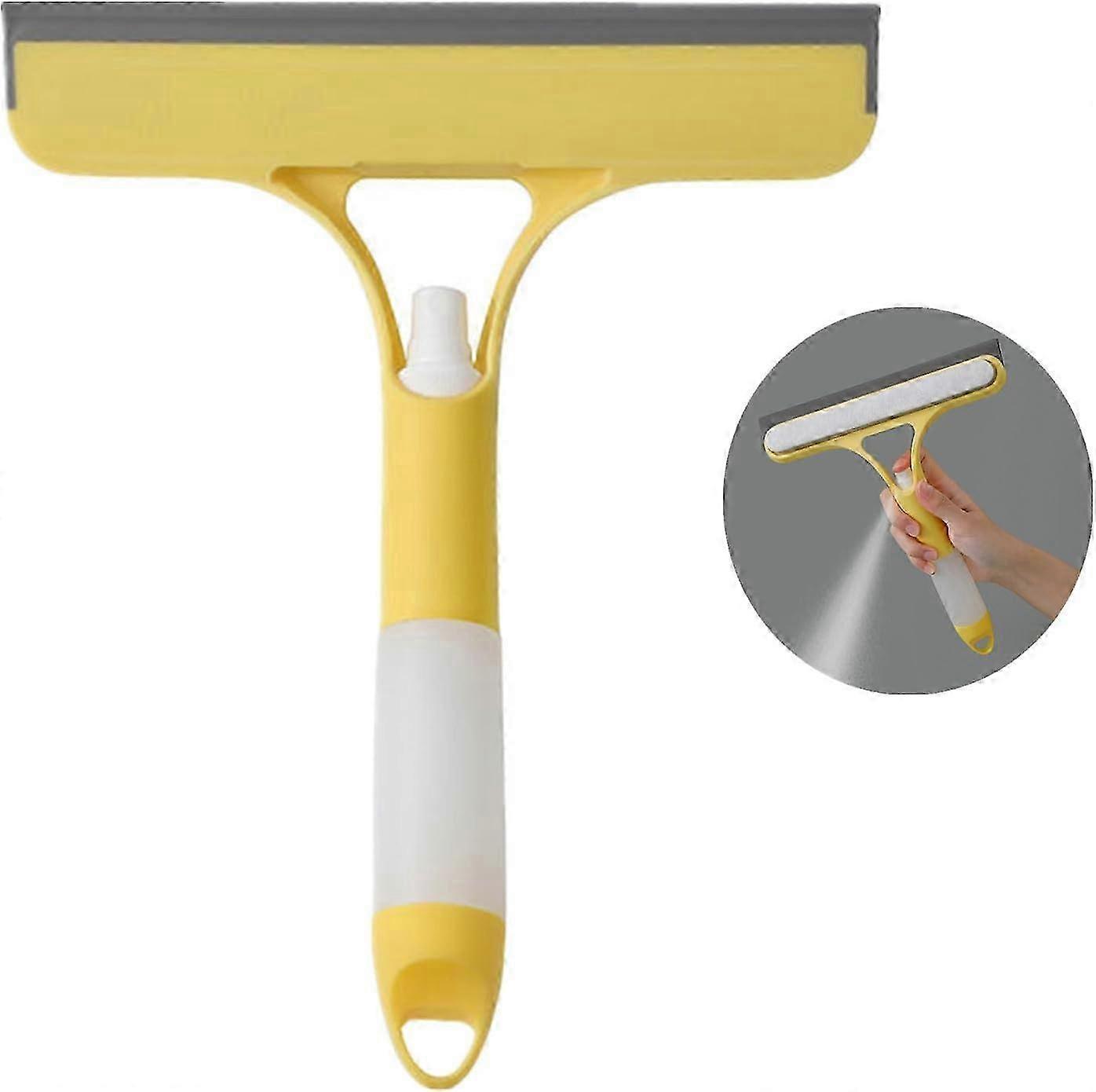 Multifunctional glass scraper three-in-one scraper  window cleaning tool double-sided wipe