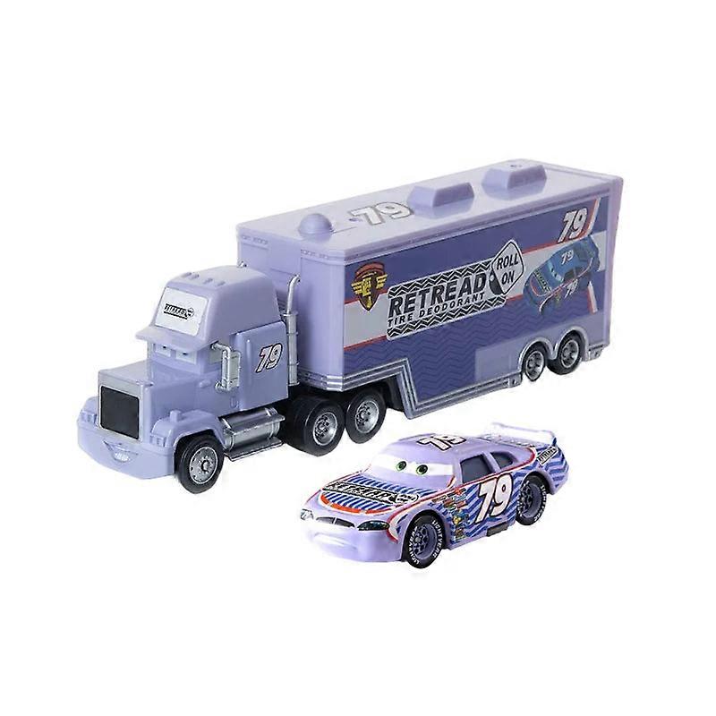 Pixar Cars Lightning Mcqueen Jackson Storm Mack Truck Diecast Model Toy