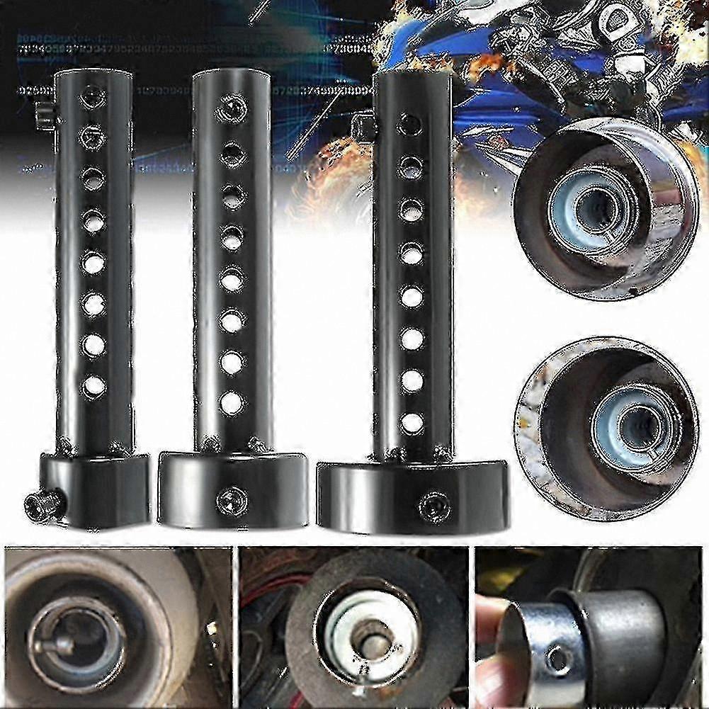 Universal Motorcycle Exhaust Muffler with Removable Db Killer Silencer for 35/42/45/48/60mm Pipes