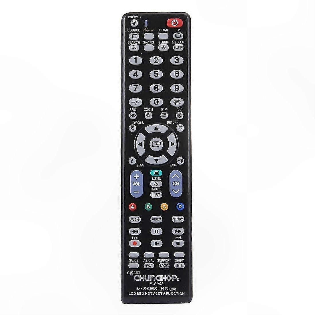 Universal Remote Control for LED LCD HDTVs, 3D TVs, Compatible with and Other Brands