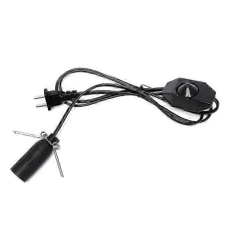 Salt Lamp Dimmer Control Switch Power Cable Cord E14 Socket Us Plug