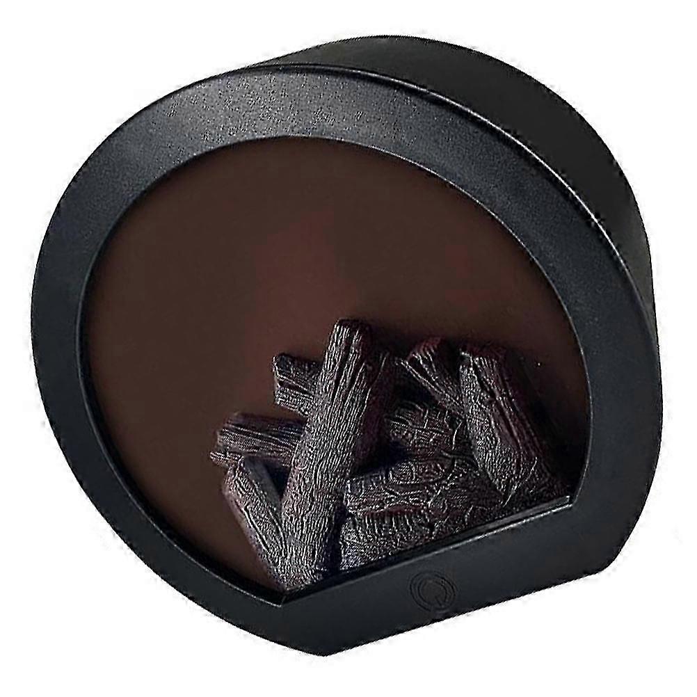 Simulation Flame Lamp Night Light Touch Sensing Home Decor 20X18.5X10CM 1Pack