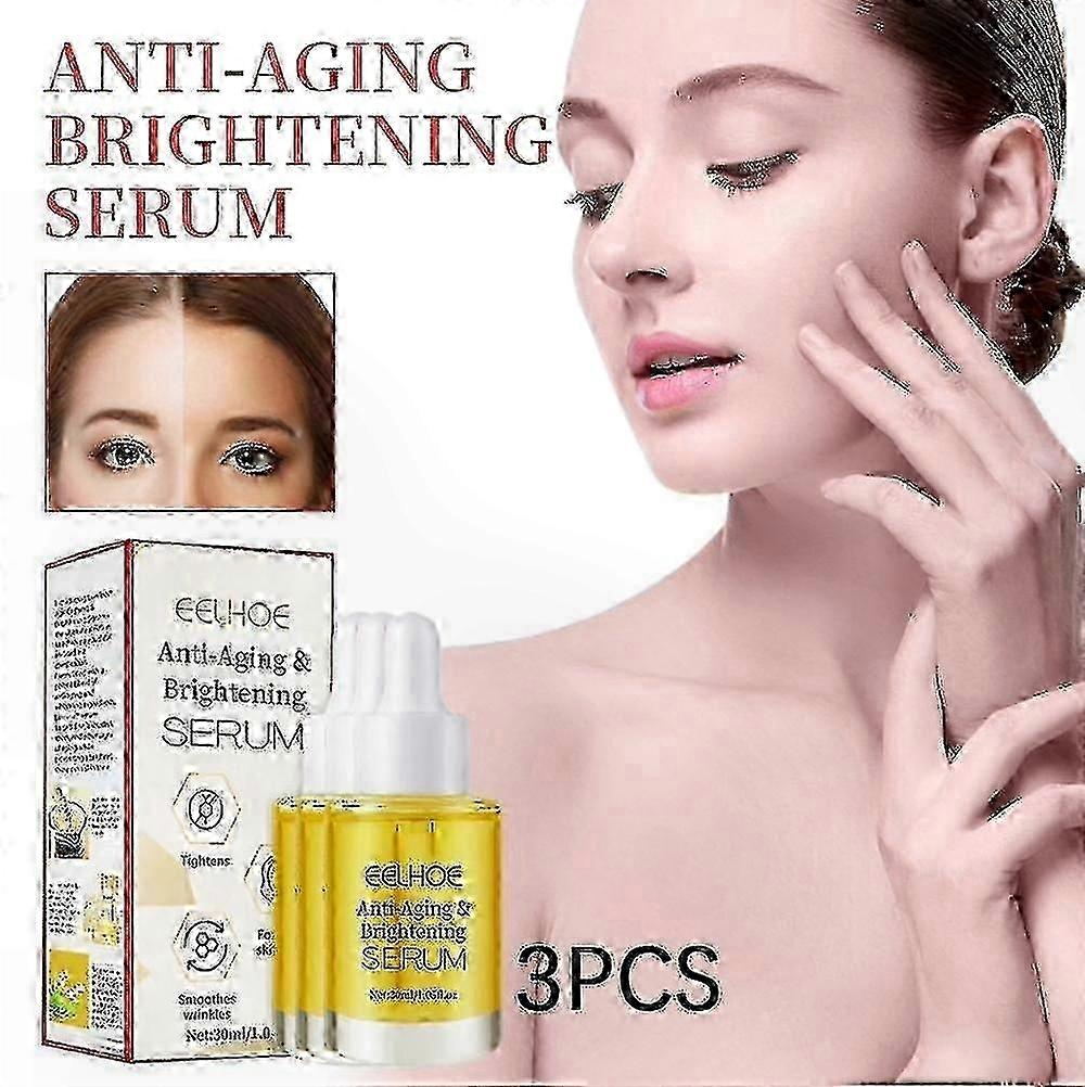 Brightening Facial Essence for Anti-Aging, Reducing Wrinkles, Fine Lines, and Dark Spots with Whitening Benefits