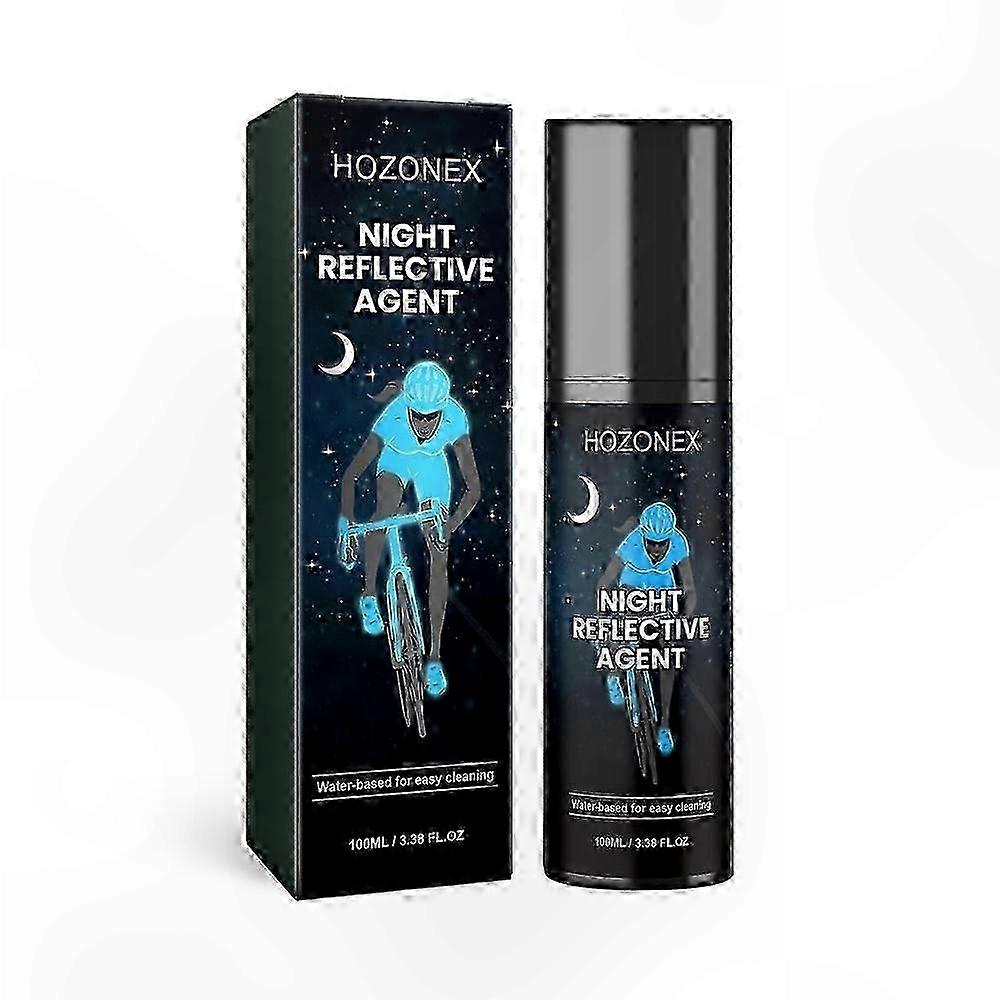 Night Visibility Spray for Outdoor Activities, Enhances Bike and Running Safety, Anti-Accident Reflective Solution
