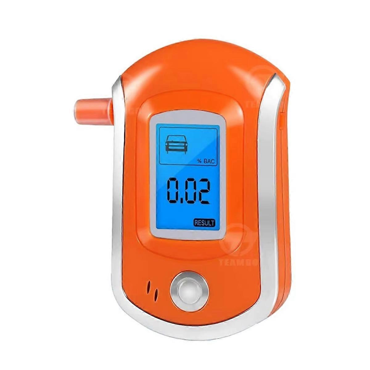 Professional Digital Breath Alcohol Tester Breathalyzer AT6000 Alcohol Breath Tester Alcohol Detector