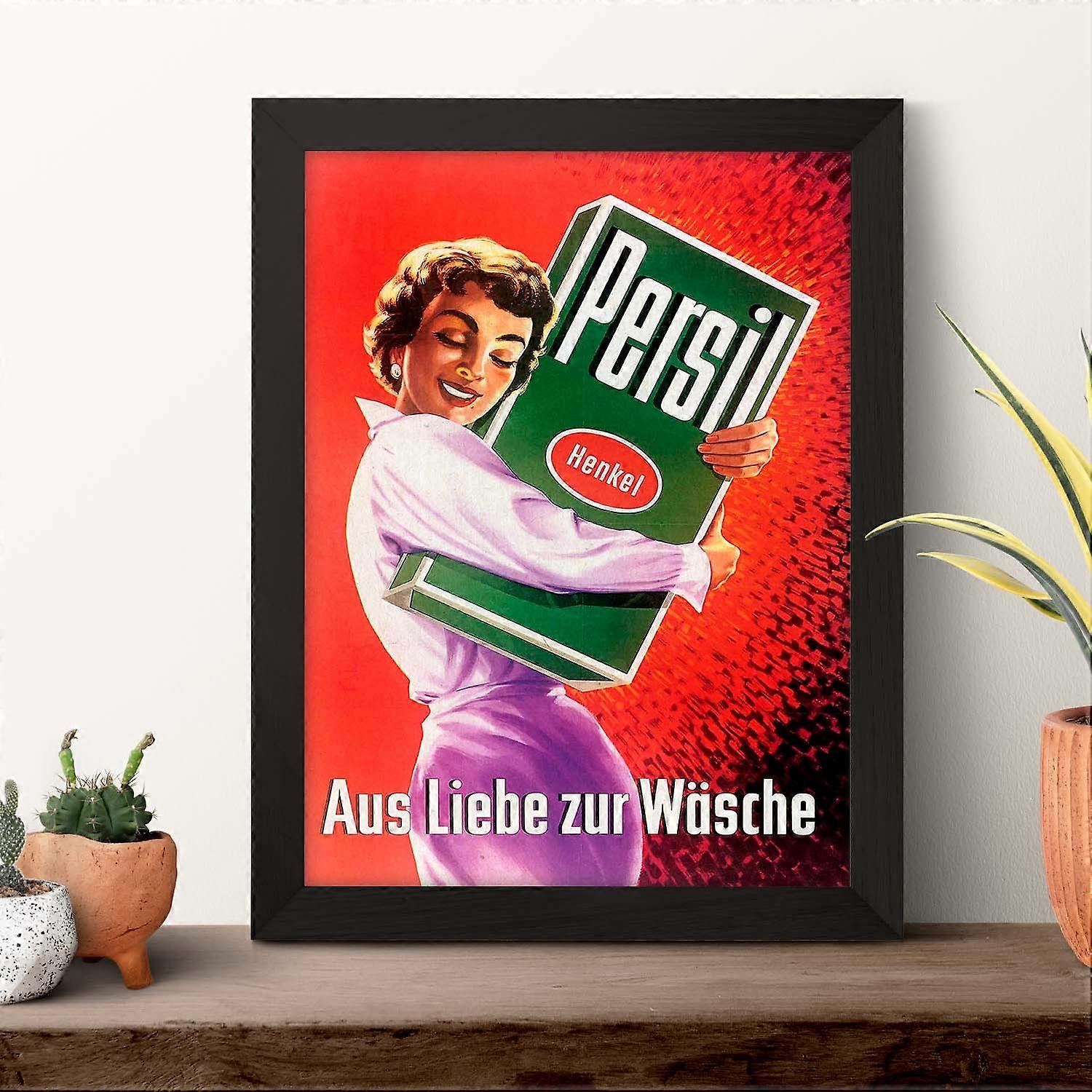 Impression Vintage De Persil Années 50