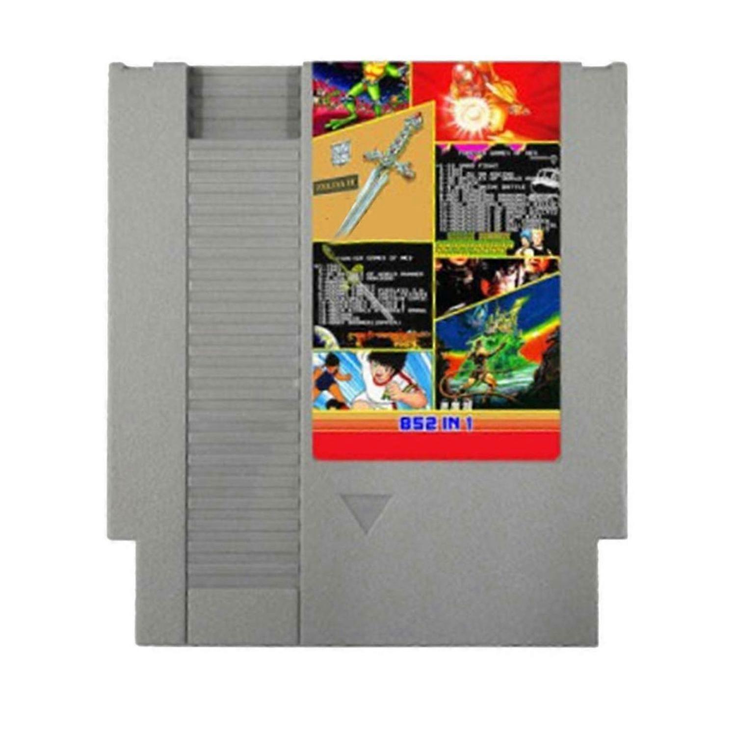 852 in 1 Game For Game Console silver gray