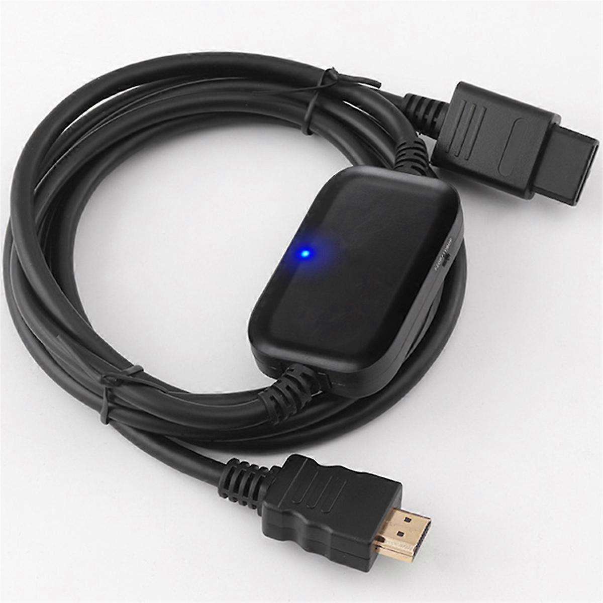 For N64 to -Compatible Adapter Cable 1080P Picture Quality