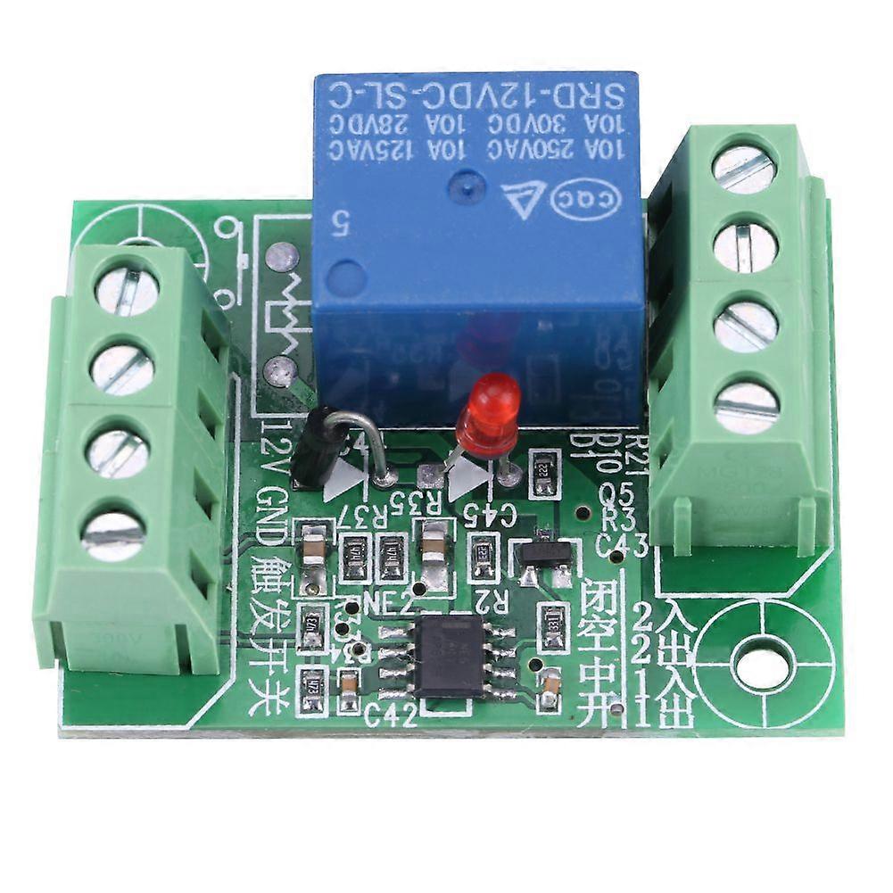 DC 12V Single Channel Bistable Circuit Trigger Switch Relay Control Module