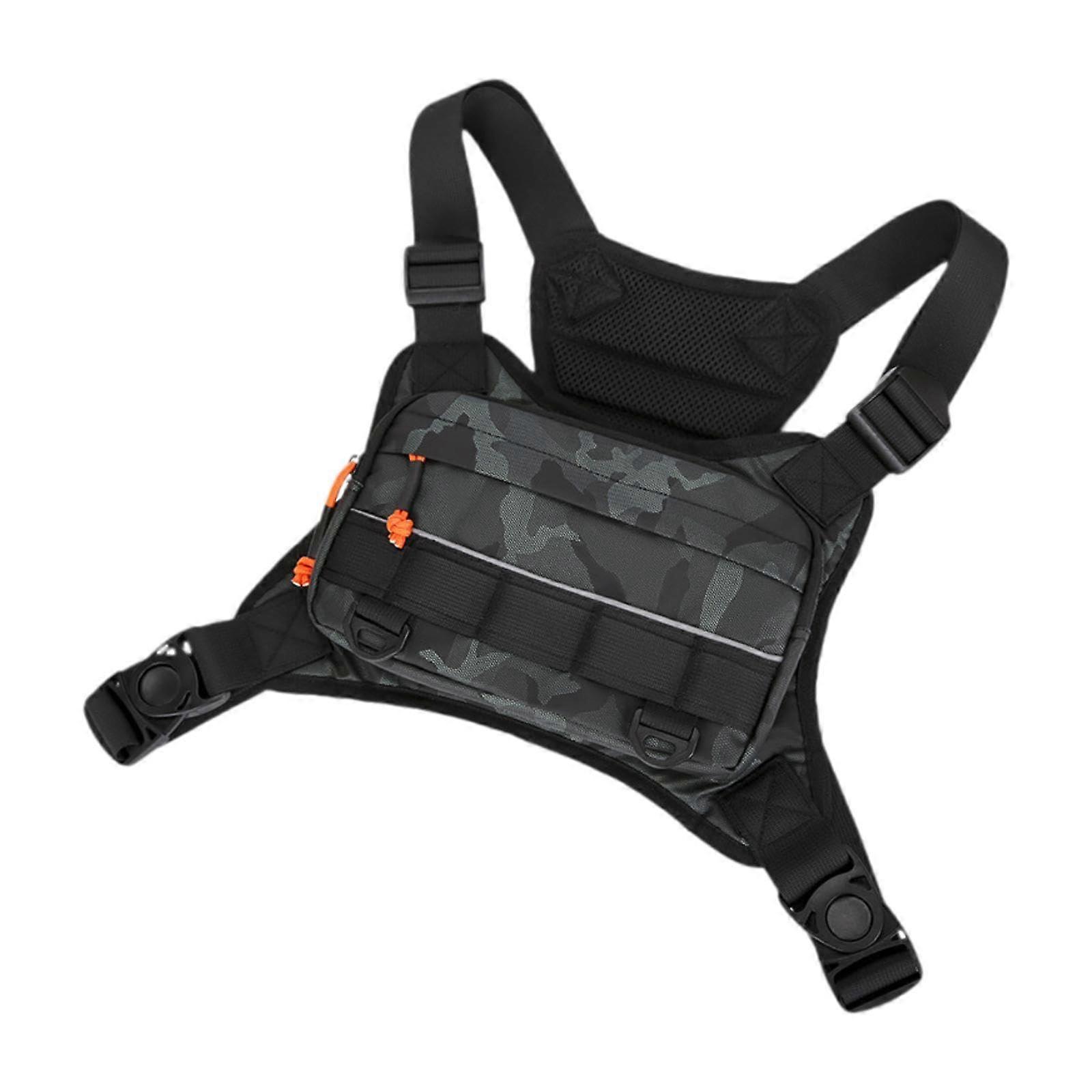 Chest Pack Unisex For Outdoor Activities And Workouts Green
