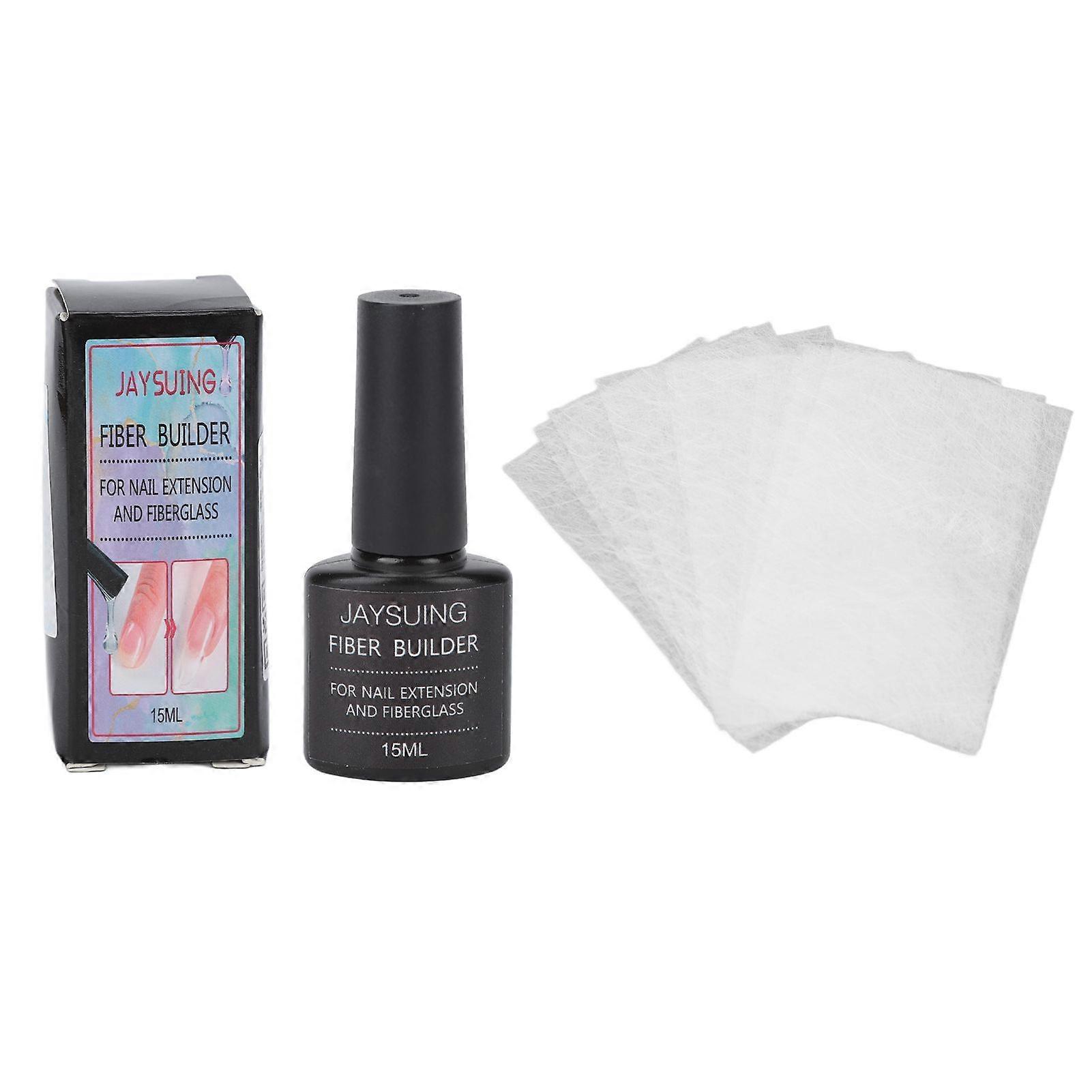 Nail Extension Builder Glue Professional UV Extension Glue for Acrylic Nails Long Lasting Curing Needed