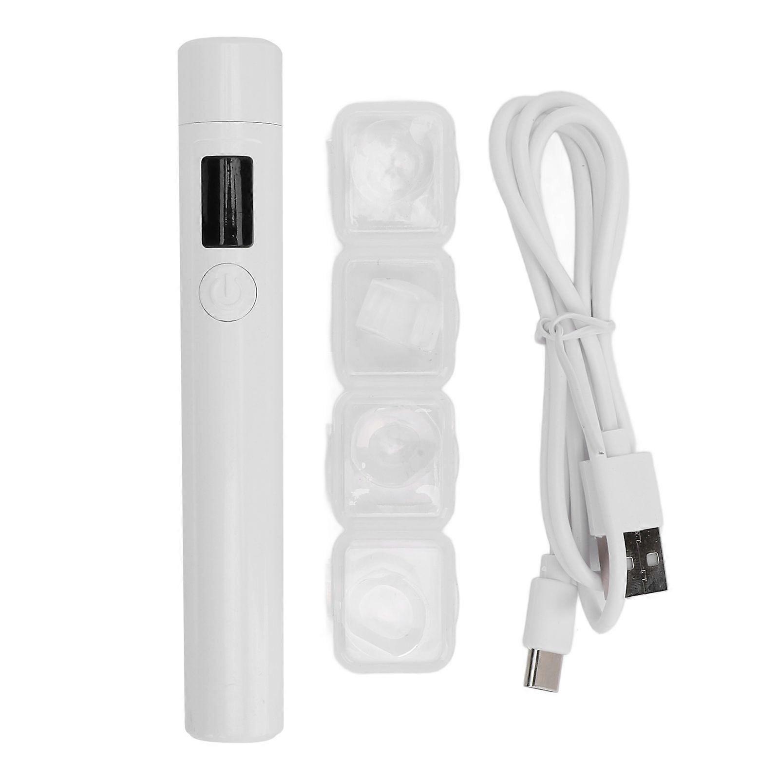 Handheld Nail Light 180mAh Battery Charging LCD Display Dual Timer Quick Drying Portable Nail Lamp for Manicure