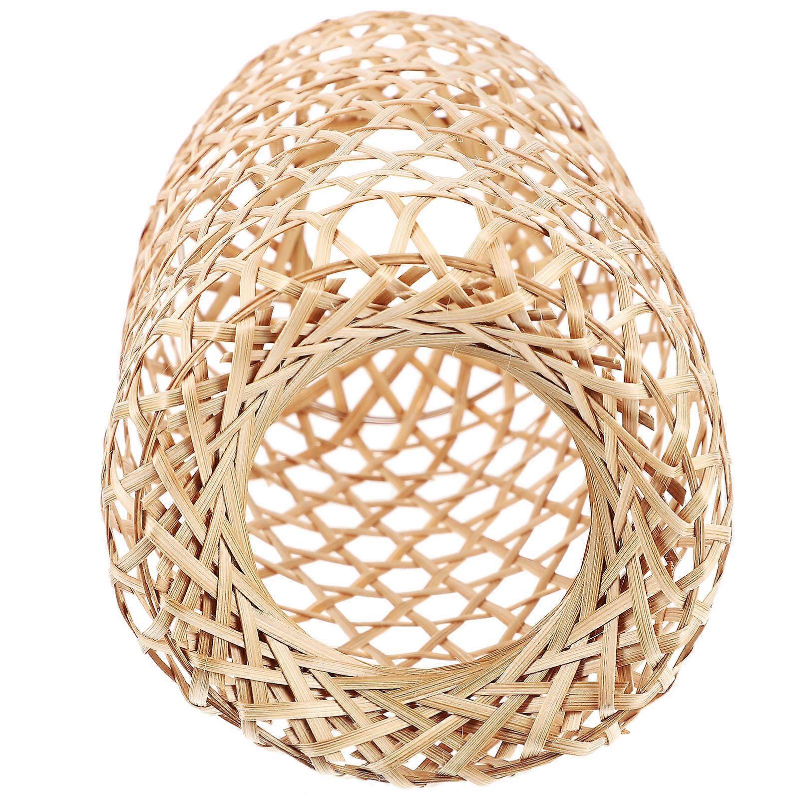 3Pcs Handmade Bamboo Chandelier Lampshade for Home Use Decoration