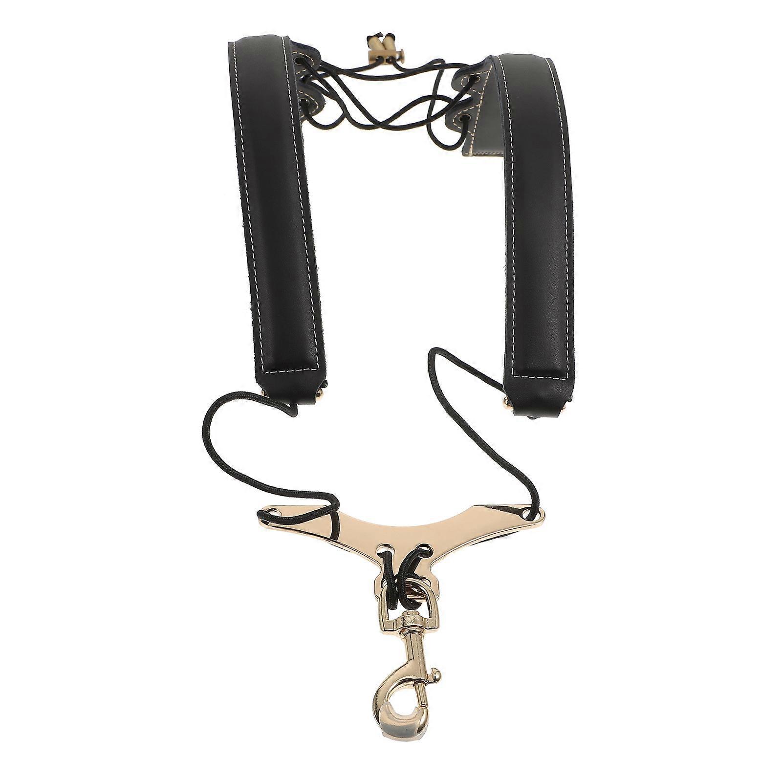 Black Saxophone Belt Durable Sax Strap for Saxophone Use