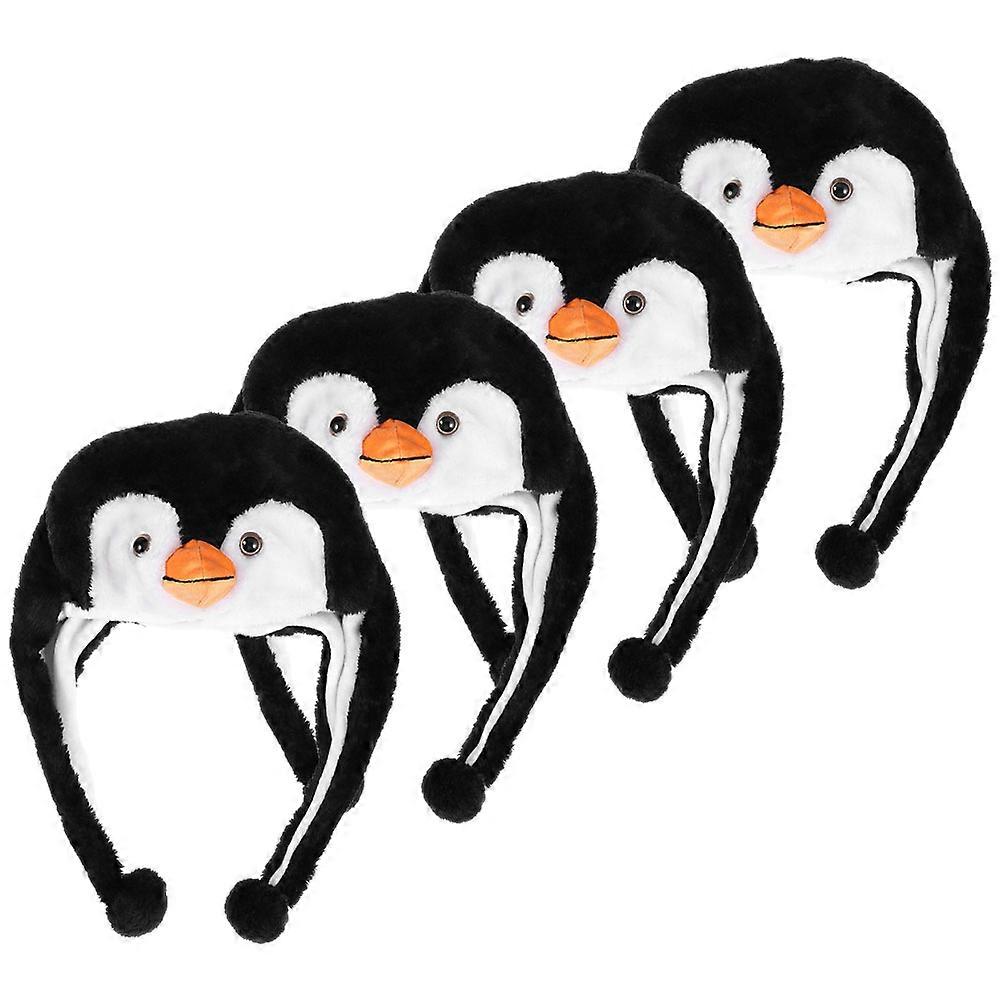 Assorted Color Penguin Hat Prop for Party Performance 20 Pieces