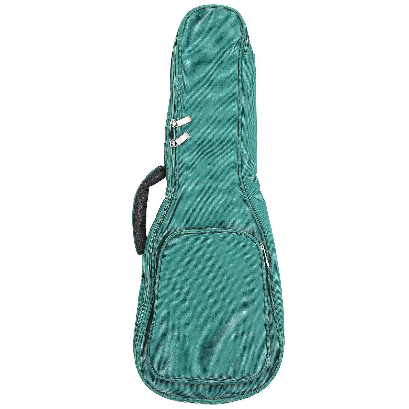 Durable Ukulele Bag Storage Pouch for Ukulele 1Pcs Practical Green Oxford