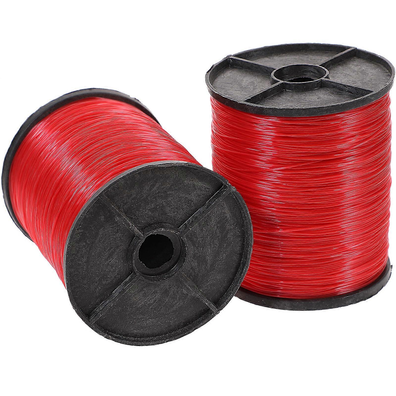 Clear Hanging Wire Fishing Wire Clear for Hanging Use with 8 Rolls