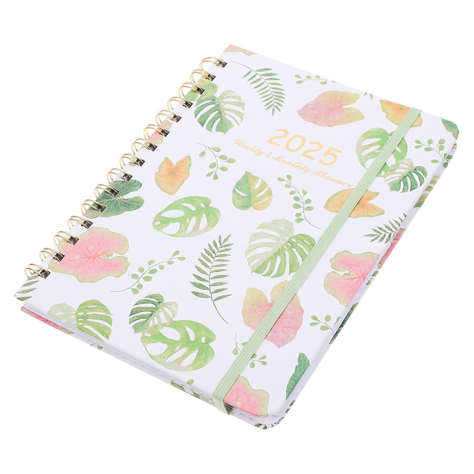 Academic Planner Book For Students And Teenagers To Record Notes In Assorted Color With Scheduling Function 1Pcs