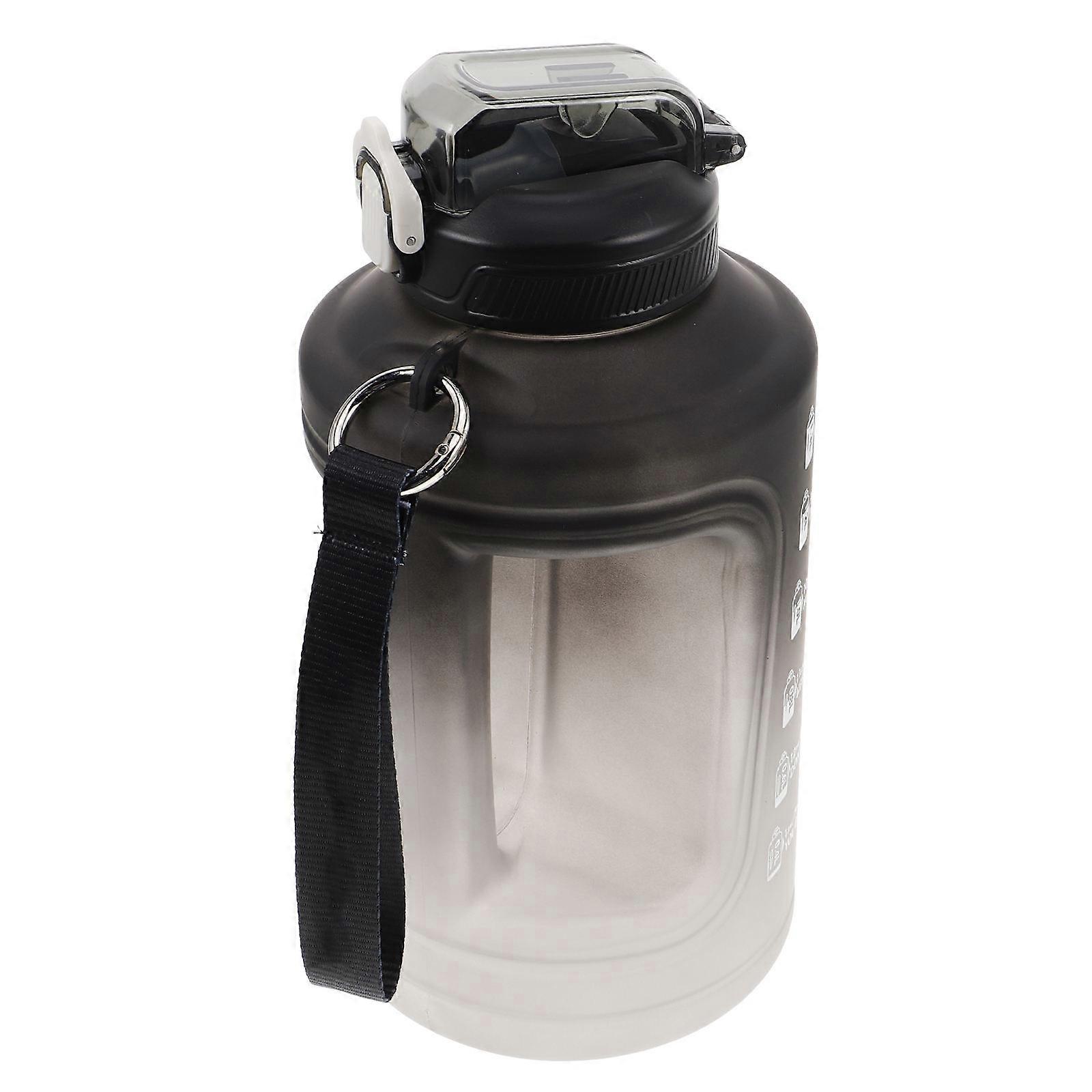 Gym Water Bottle Sports Hydration For Daily Use Travel With Straw PC 1Set