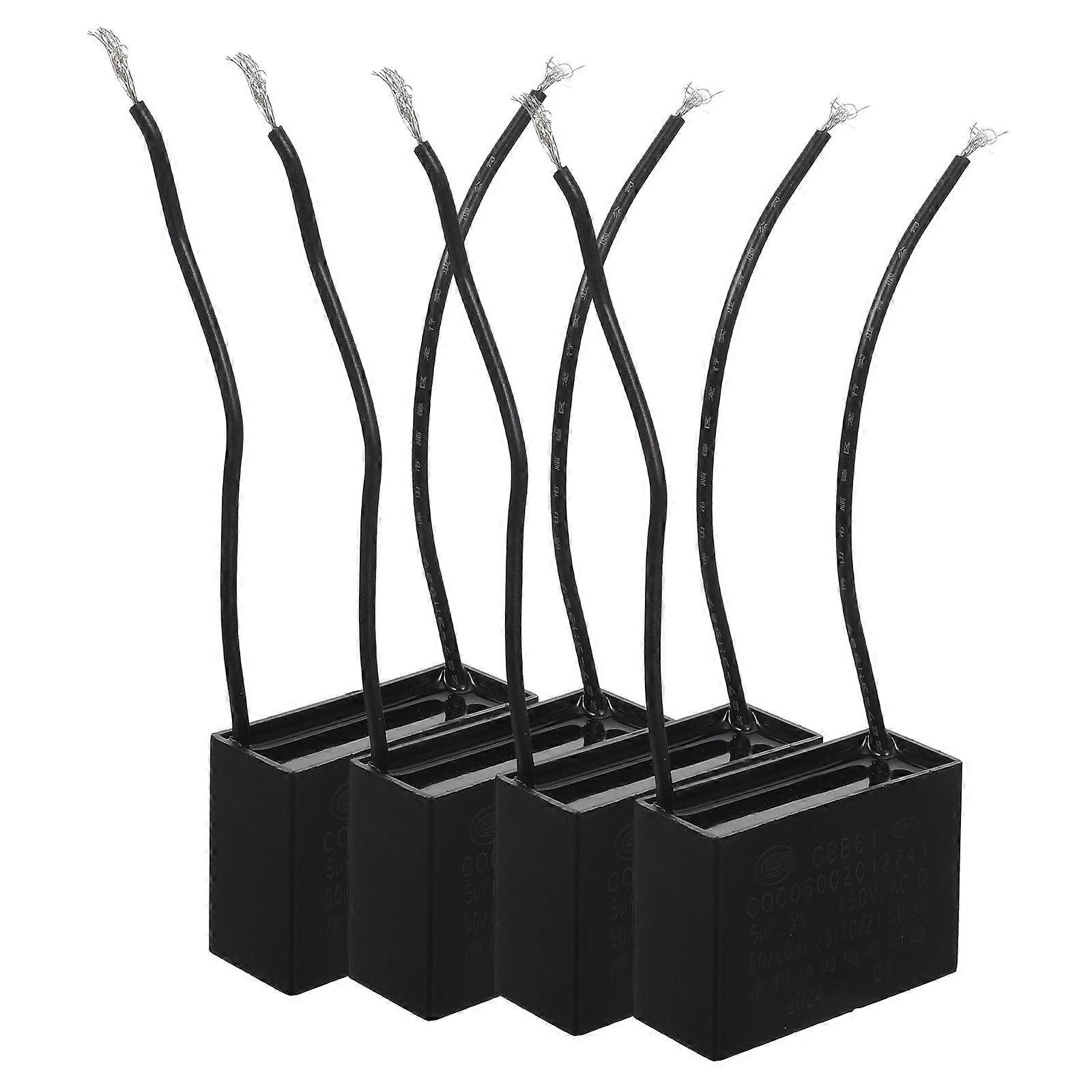 Durable Performance Range Hood Motor Capacitor CBB61 For Appliance Repair Technicians Easy Installation 20Pcs