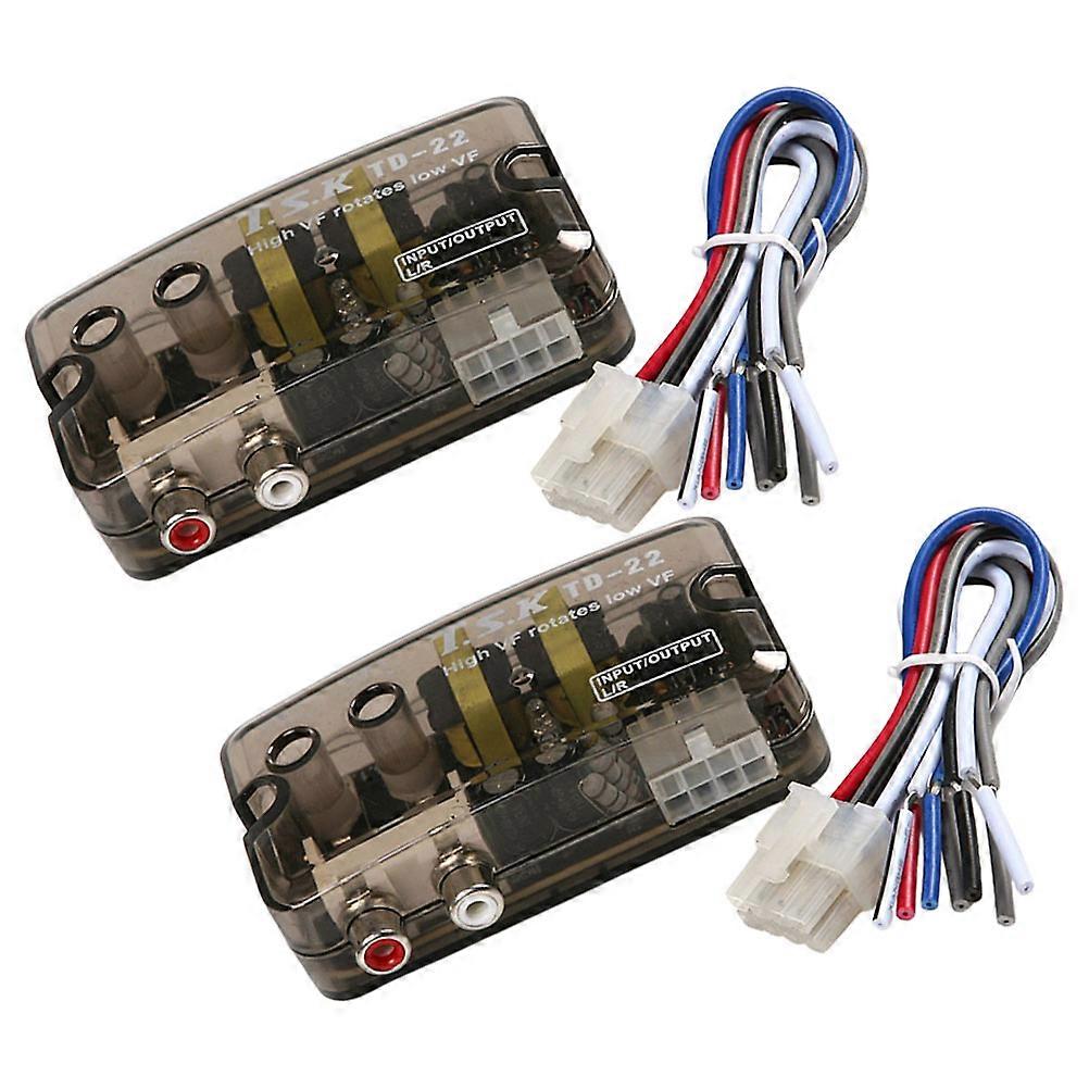 High Low Frequency Converter For Car Audio System With Delay Function 4Pcs