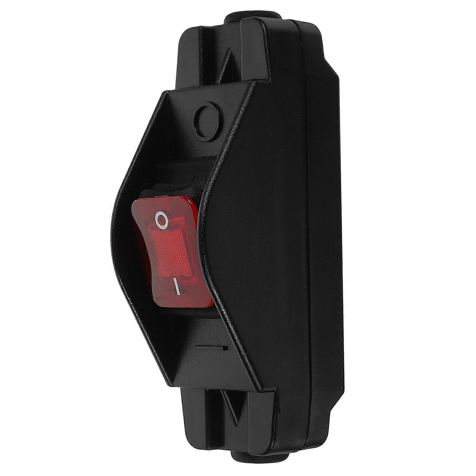 Dpdt Switch 36V Momentary Rocker Switch For DC Motor Control In Automotive Applications Black Heavy Duty 3Pcs