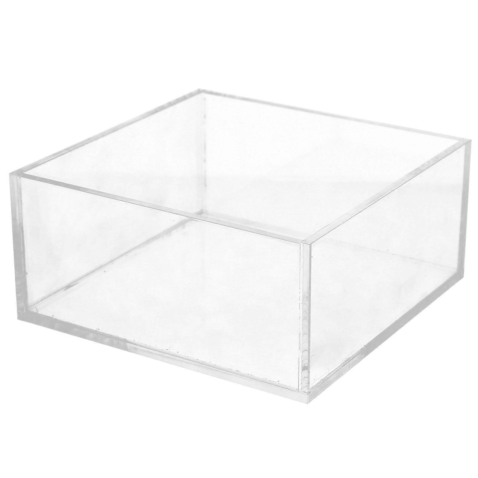 Acrylic Clear Napkin Holder for Storage 6Pcs Square Tissue Holders