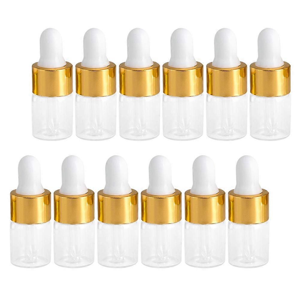 Glass Essence Liquid Bottles for Travel with 60Pcs Multi-Function Droppers