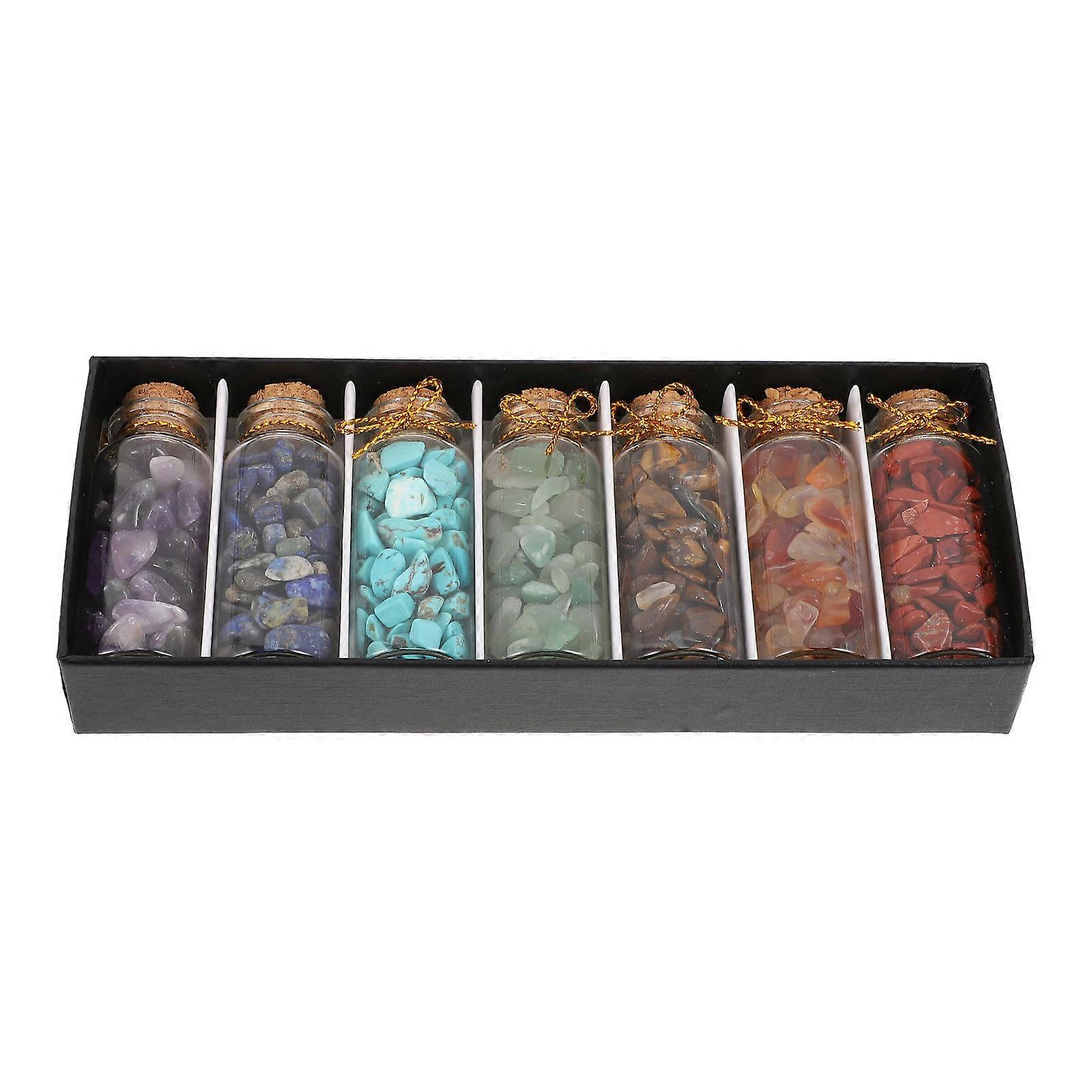 Assorted Crystal Bottle Decorative Wishing Bottle 21Pcs Gift Set