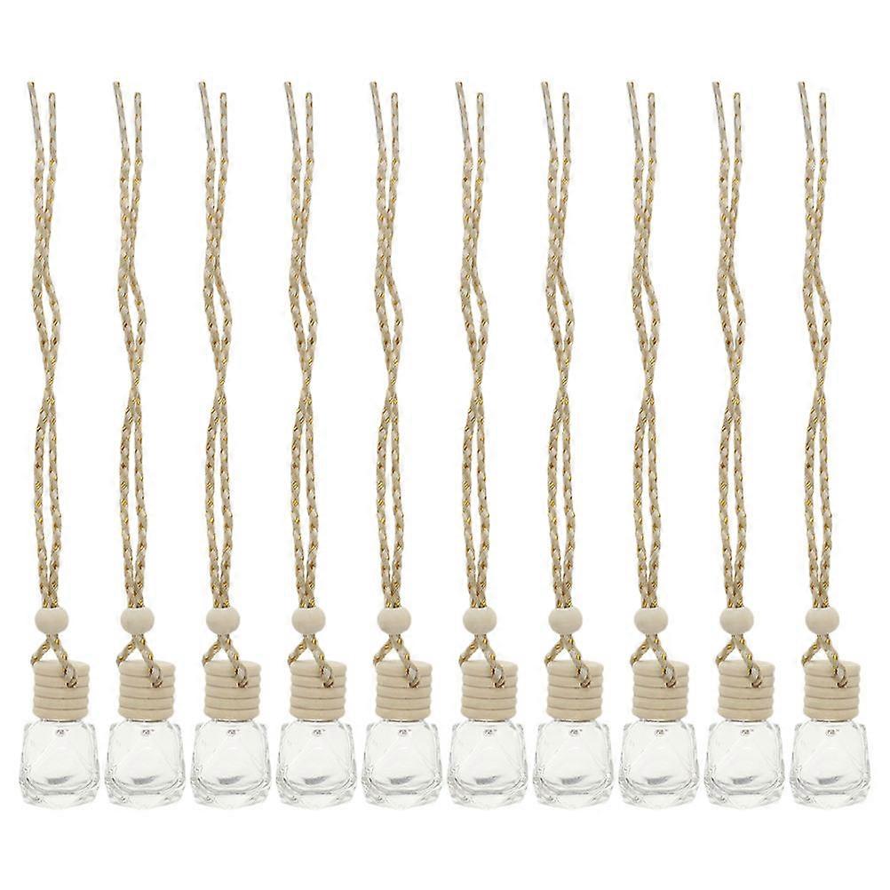 Car Essential Oil Bottles Glass Diffuser Hanging for 30Pcs Pack