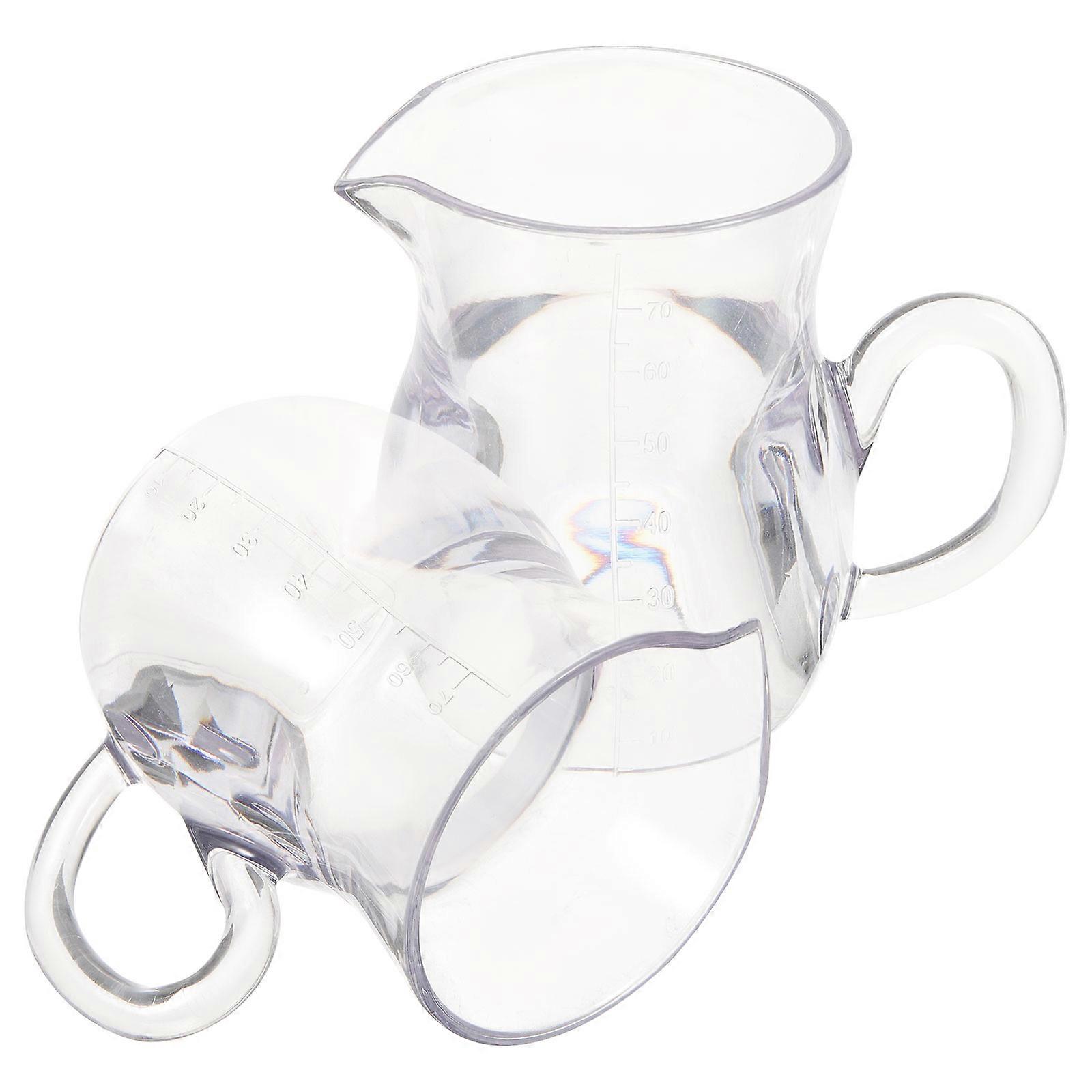 Liquor Dispenser Transparent Wine Decanter for Storage Use 10Pcs Acrylic
