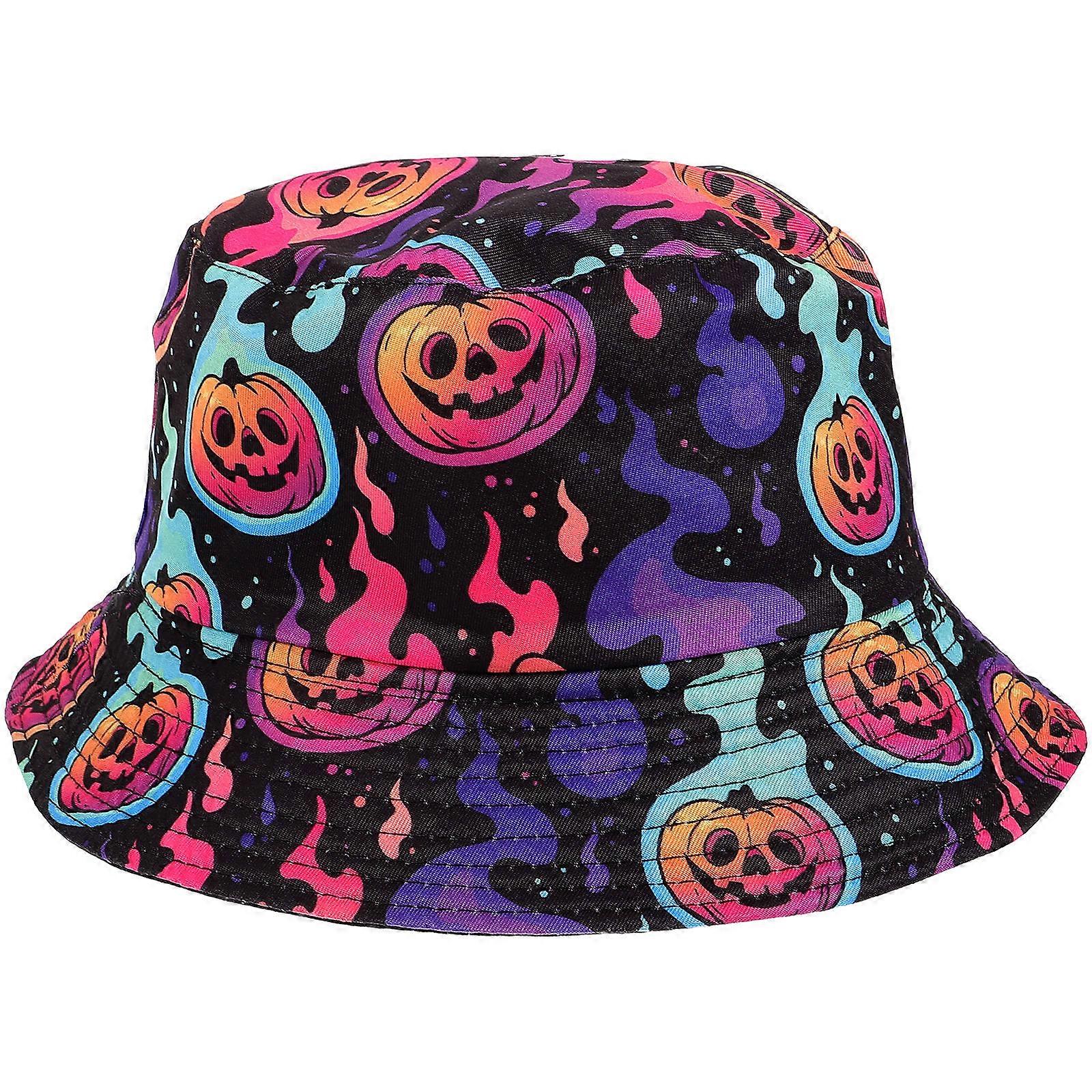 Summer Bucket Hat Unisex Traveling Polyester Multi Color Lightweight 1Pack