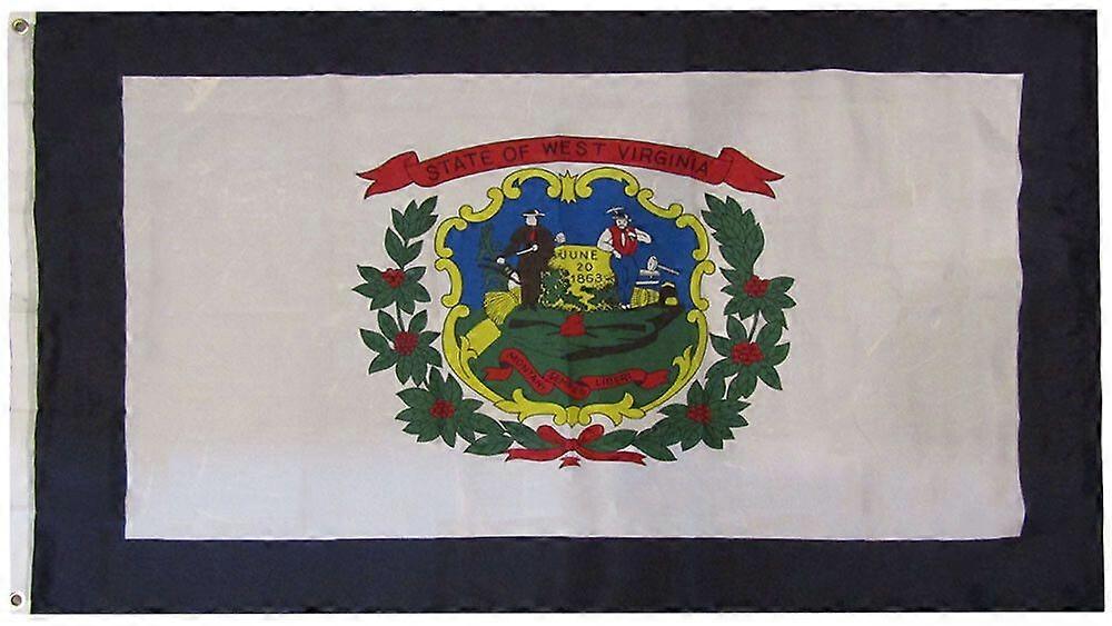 Bundesstaat West Virginia WV Premium Qualität Polyester Flagge XM 059