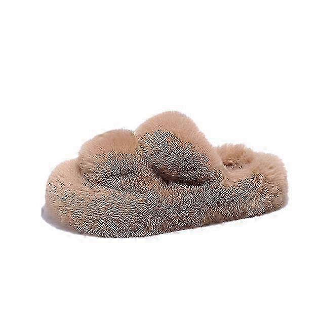 White Outside Kids Cotton Slippers