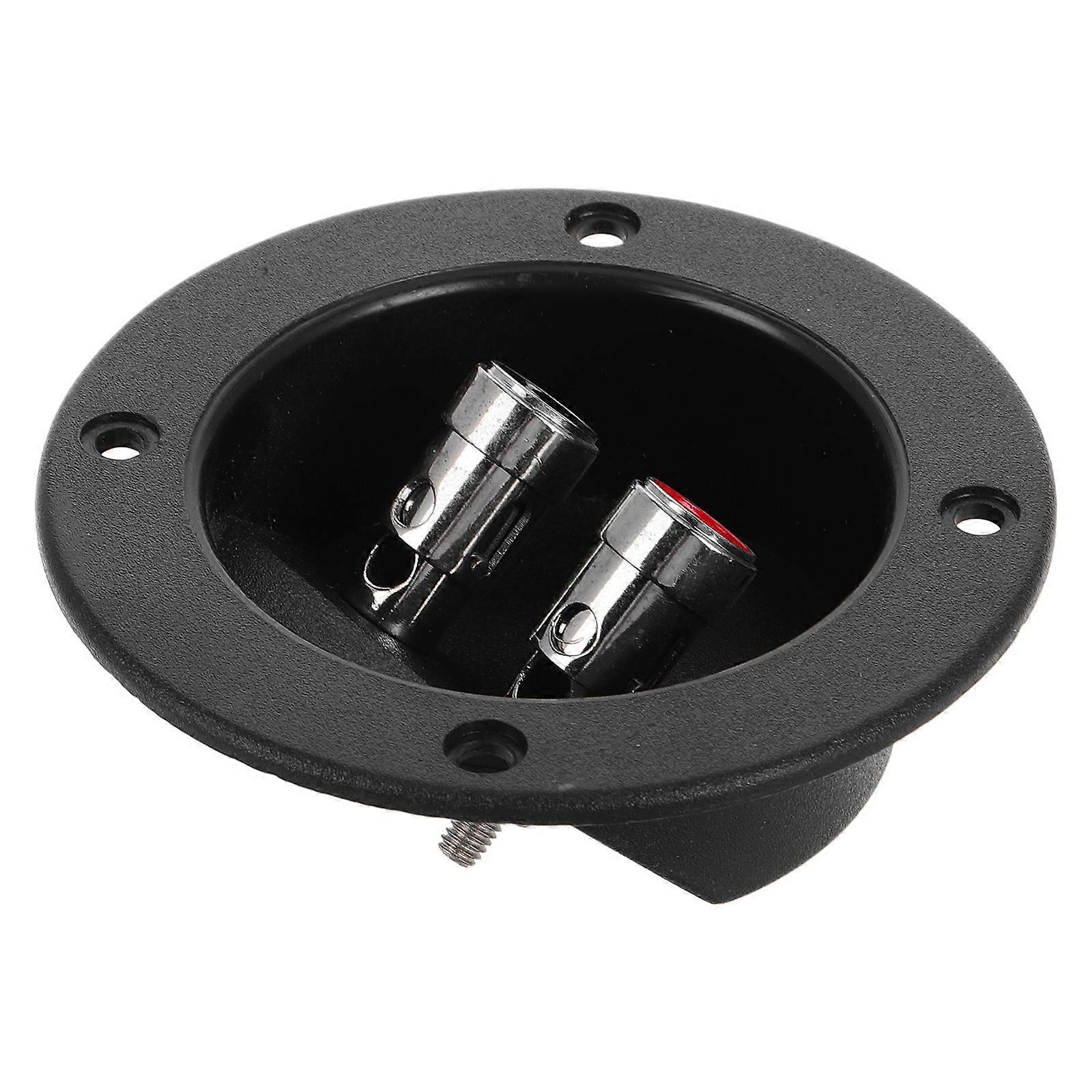 Bass Enhancement Speaker Box Terminal Cup for Replacement Use Double Terminal