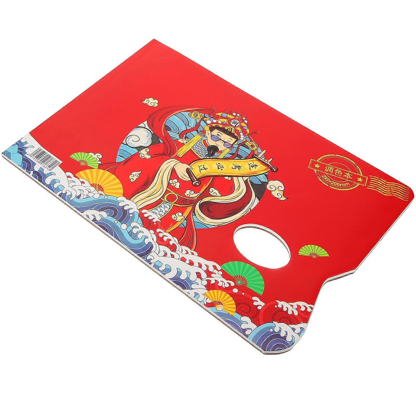 Painting Pallets 3Pcs Color Mixing Paper Suitable For Nail Art Enthusiasts With Simple Design And Multi Color Attributes Perfect For Home Use
