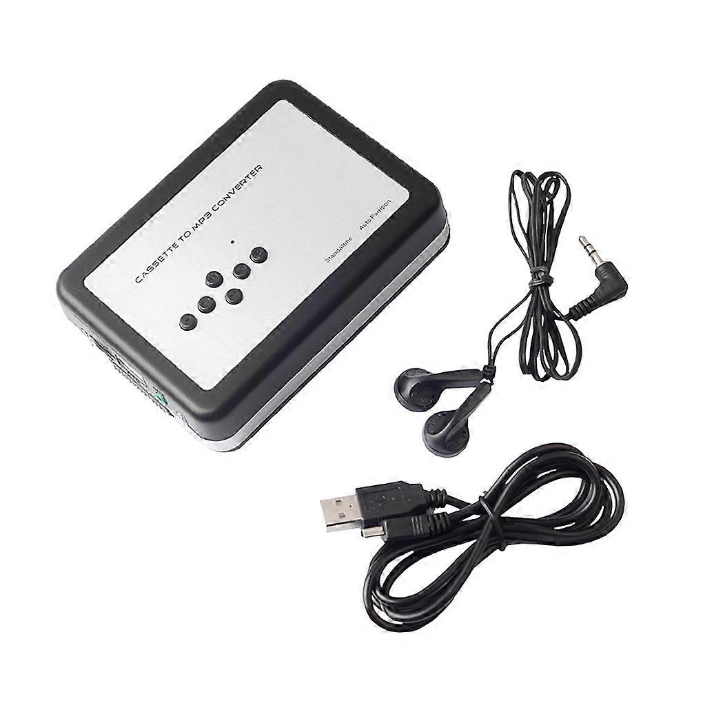 Professional U-disk Cassette Player Recorder with Earphones Audio Players