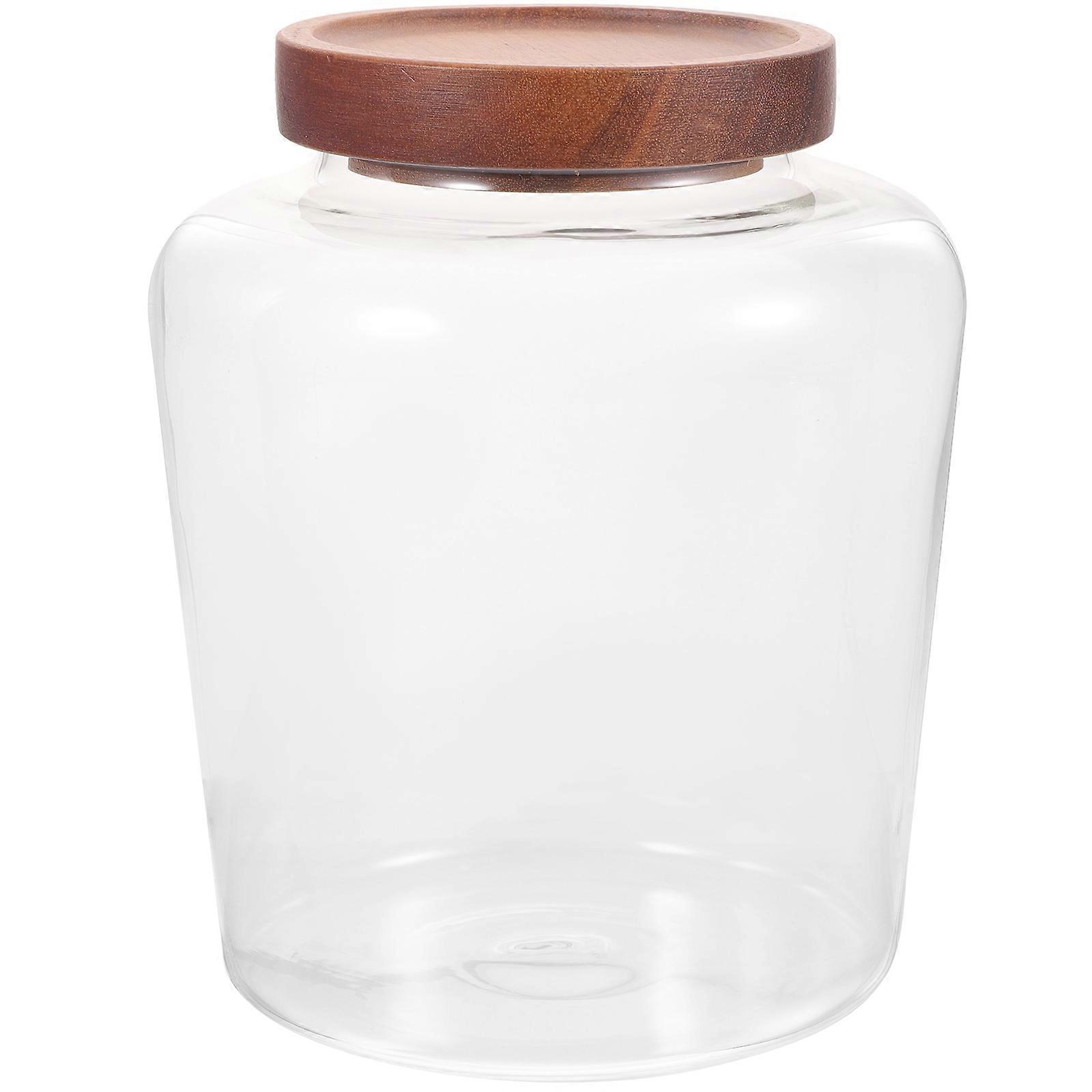 Classic Glass Food Containers 5Pcs Space-Saving Storage Solution For Household Users Featuring Airtight Design