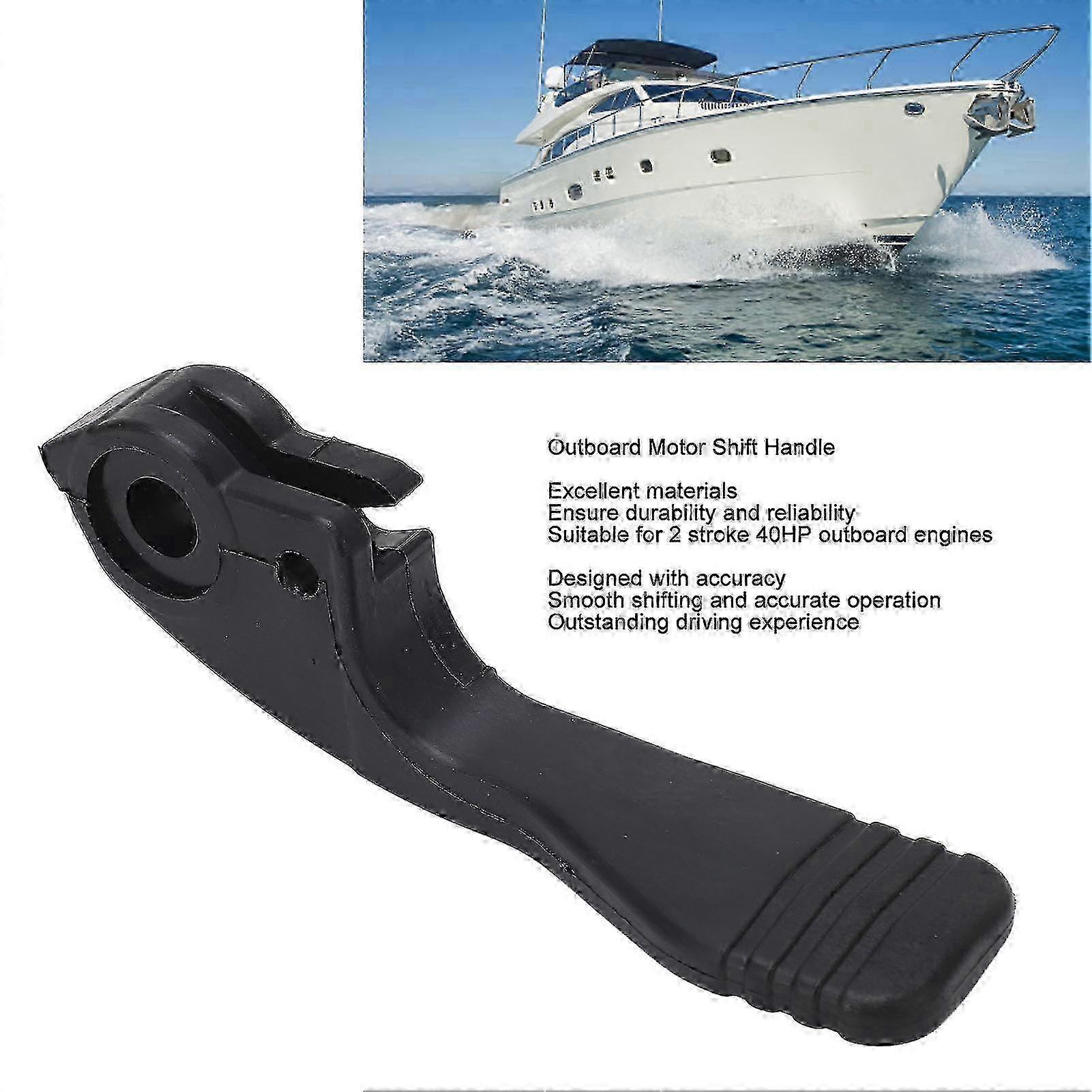 ABS Shift Handle Replacement for 15HP 2-Stroke Outboard Motor Repair