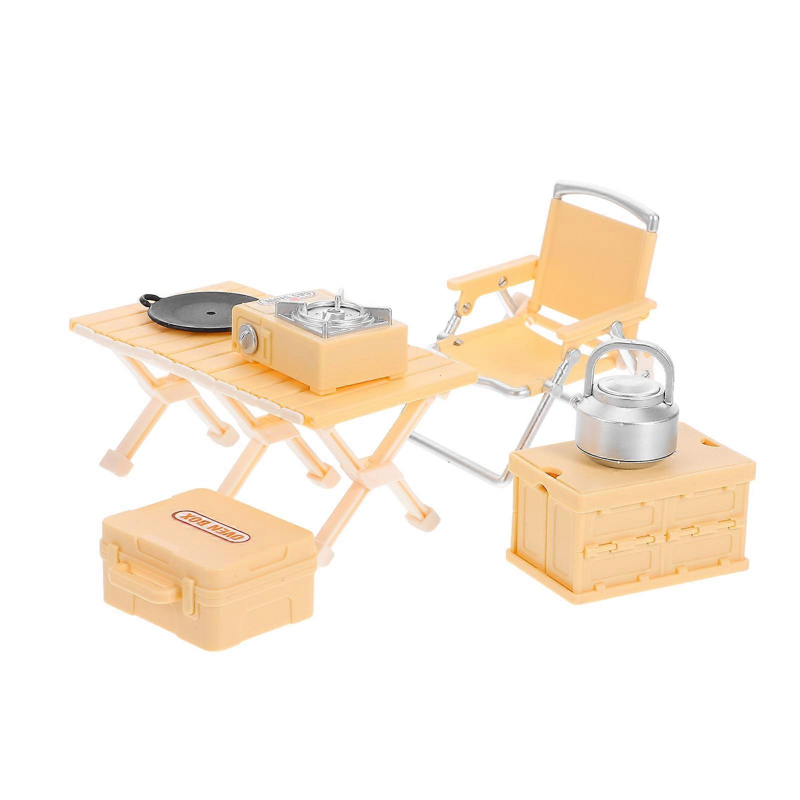 Miniature Dollhouse Cookware Set for Outdoor Fun and Learning 3Sets