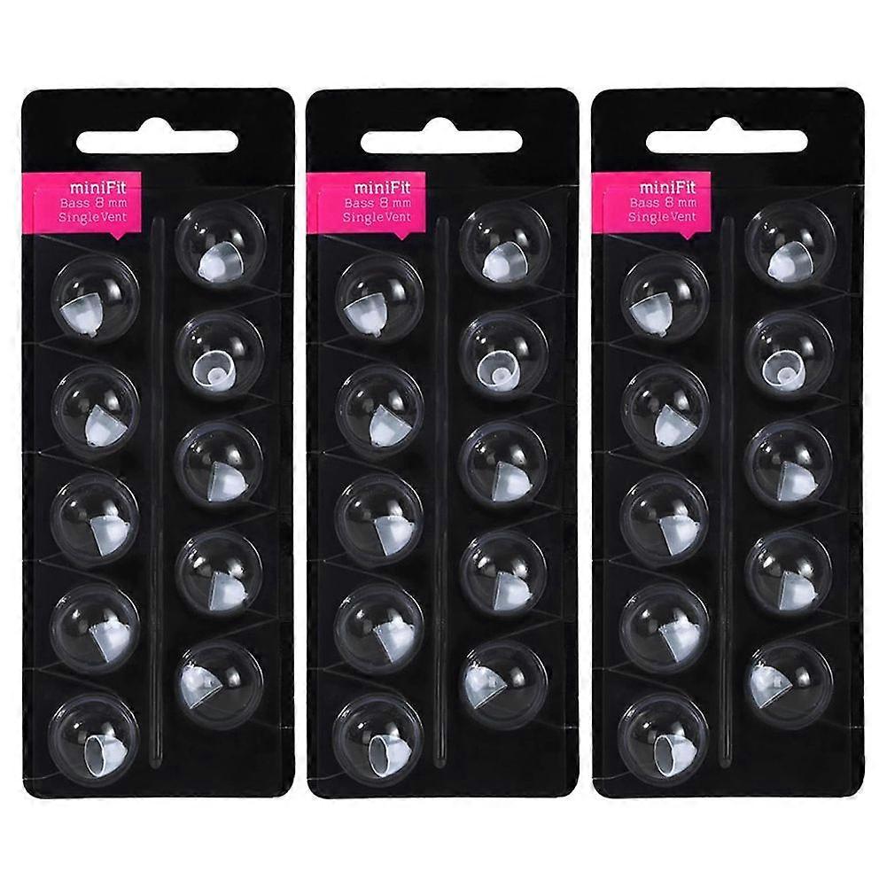 Hearing Aid Domes for Replacements(8 mm/3 Pack)