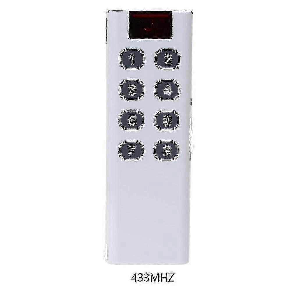 2025 10-Channel Digital Remote Control Keypad for Ak-7010tx with 3/4/6/8 Button Options