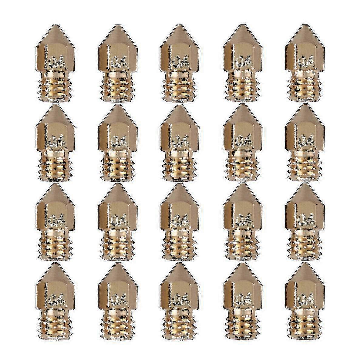 2025 20 Pcs Cht Nozzle 3d Printer Nozzle 3d Printer Accessory 3d Printer Extruder Nozzle Extruder Nozzle 3d Printer Accessories
